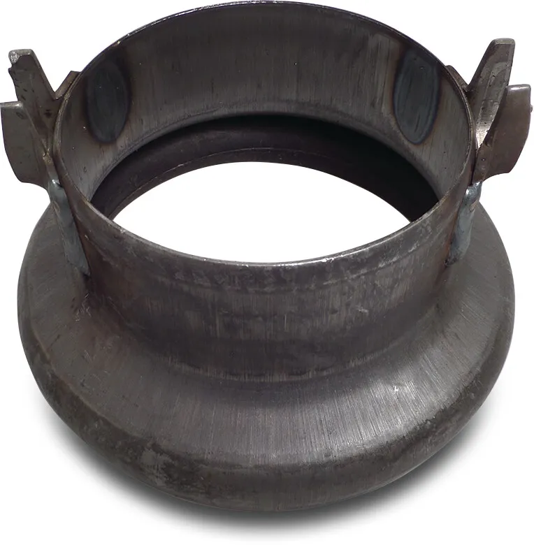 Quick coupler steel 133 mm female part Perrot x butt welding black type Perrot