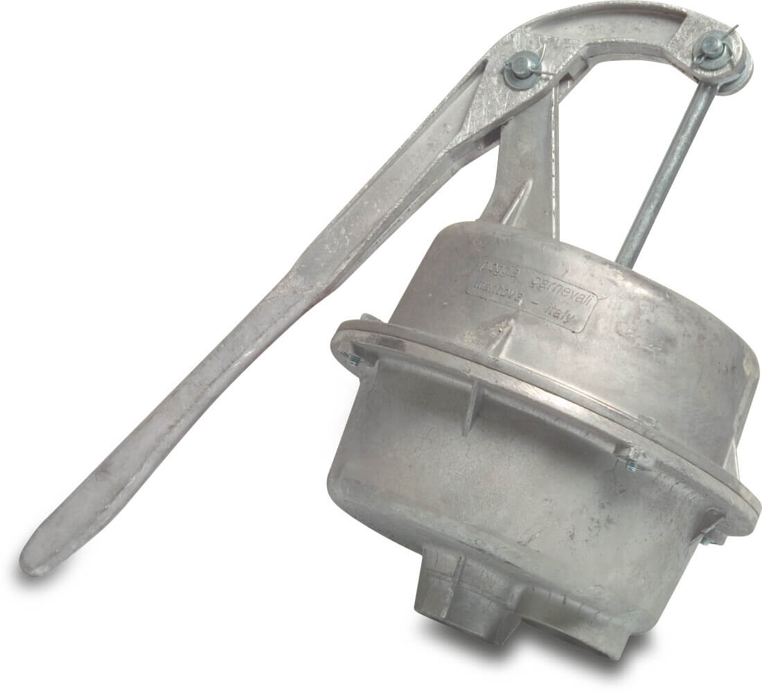 Handmembraanpomp aluminium 3/4" binnendraad
