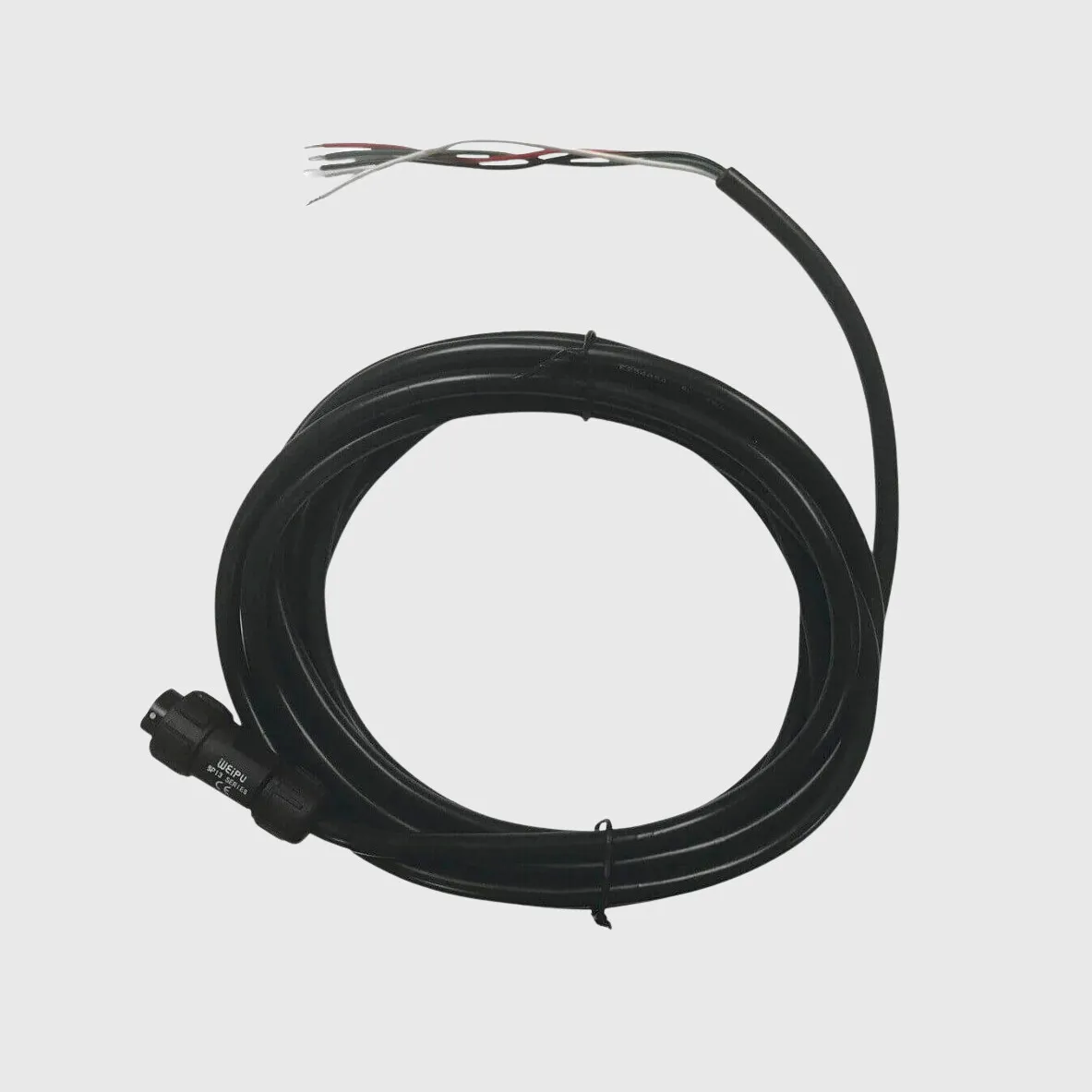 FlowVis 8 meter verlengkabel voor display zwart