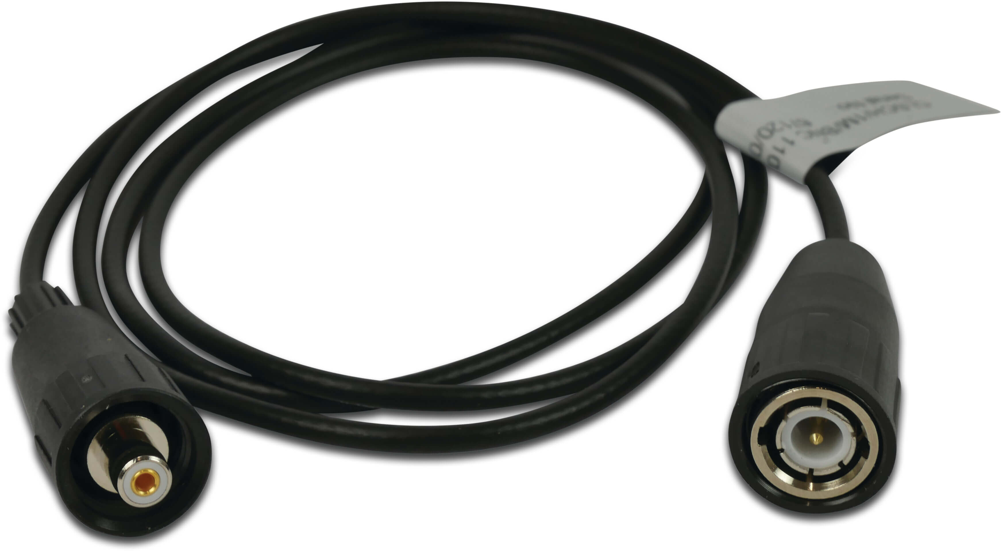 Elektrodenkabel S7/S8 zu BNC, 1 Meter, schwarz