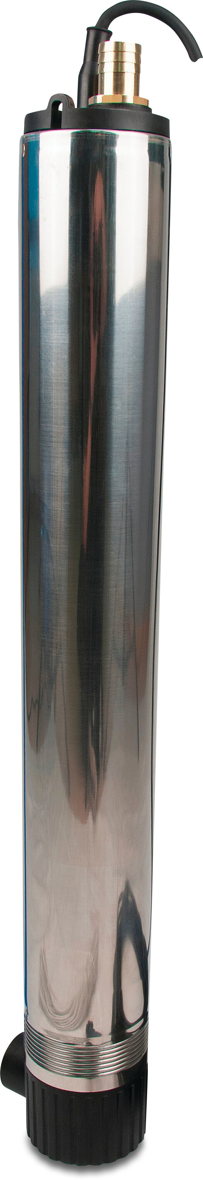 Profec Submersible pump stainless steel 1" x 1 1/4" 8bar 5,8A 230VAC stainless steel with float switch