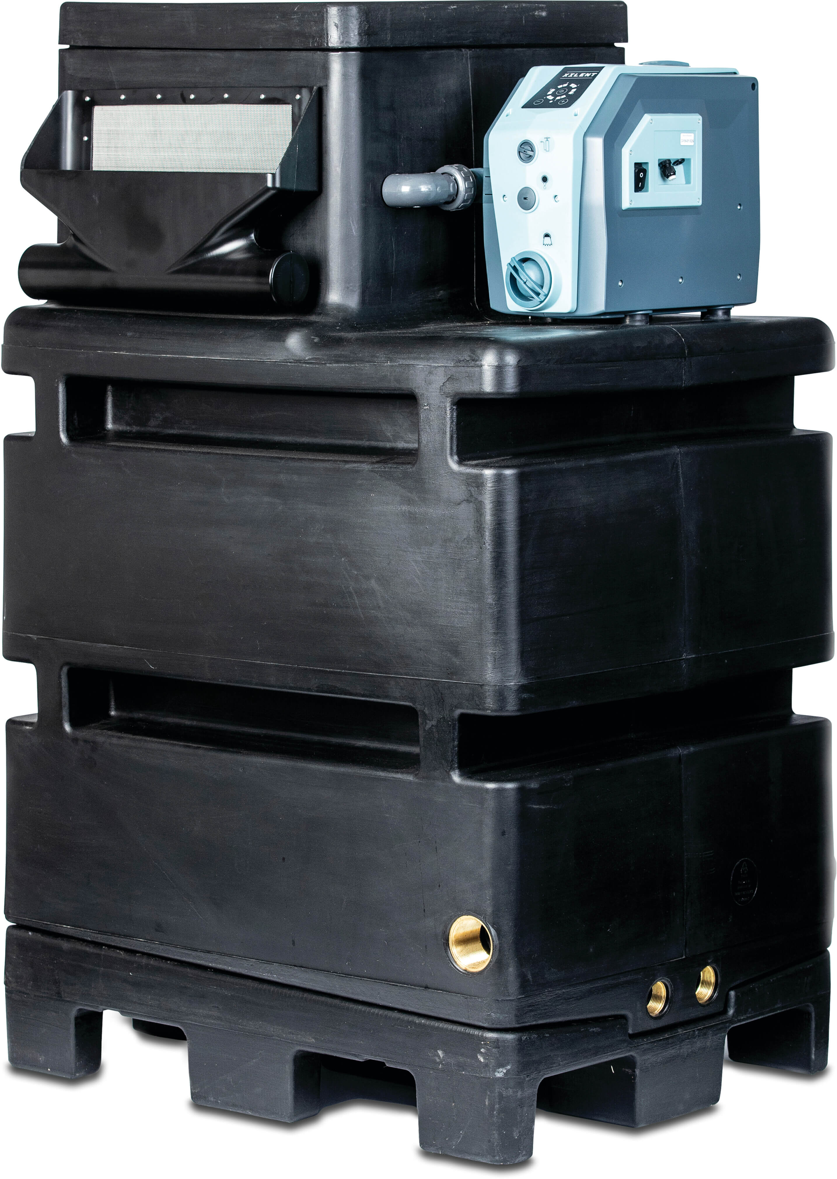 Trykforøgeranlæg 3/4" x 1" udvendig gevind 230VAC BELGAQUA type Hydrobox 500