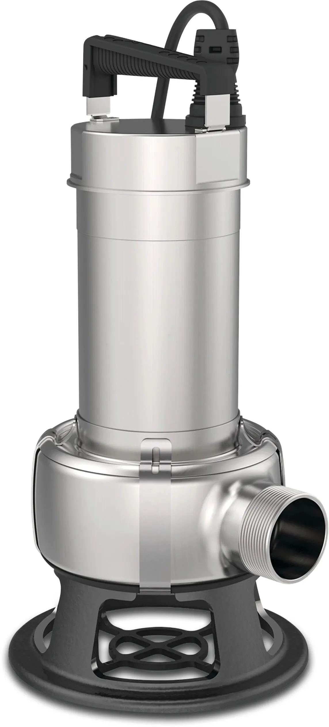 Grundfos Sewage and waste water submersible pump stainless steel 2" male thread 3.7A 400VAC type AP 50B.50.15.3V