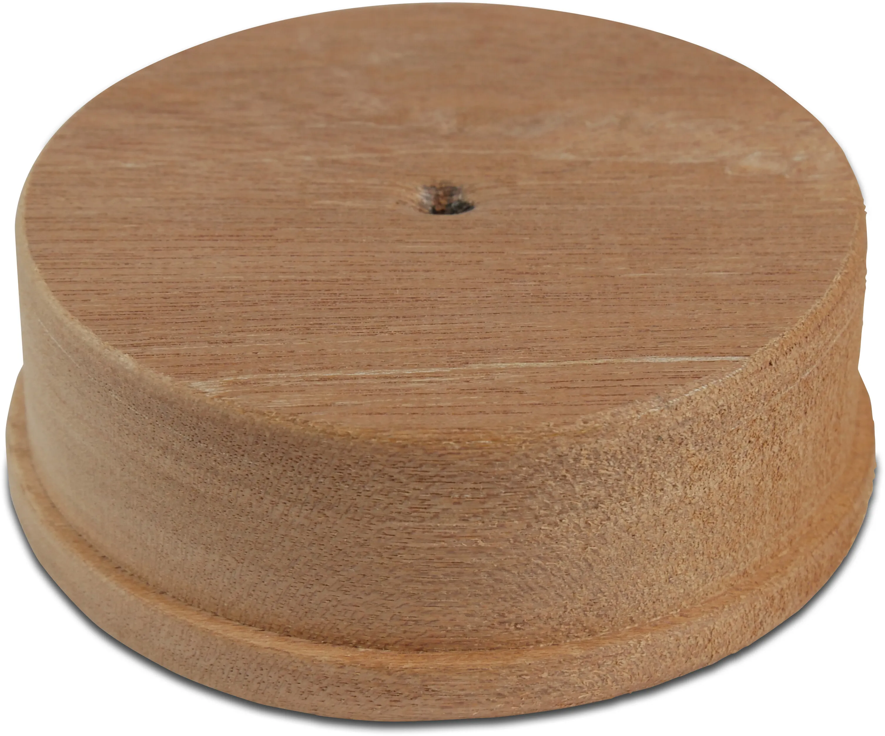 Eindstop hout 125 mm spie 12,5bar