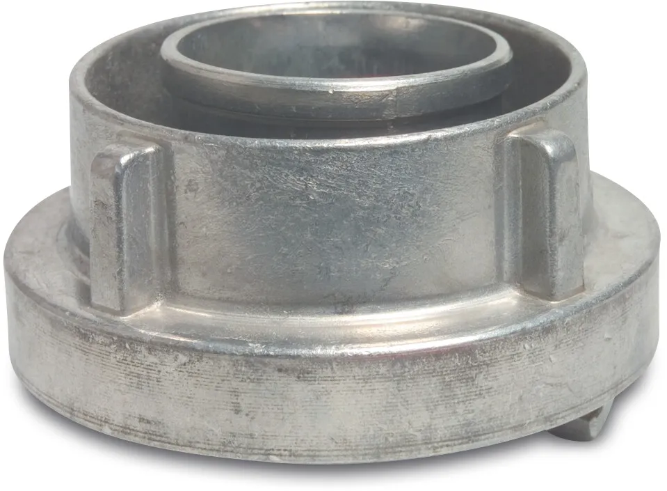 Quick coupler forged aluminium 50 mm hose tail CD 66 15bar short type Storz 52C