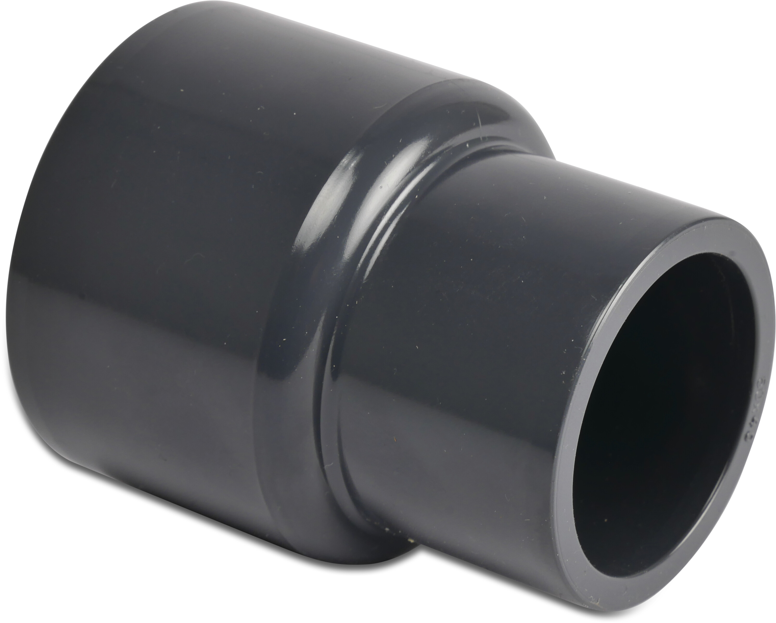 Verloopsok PVC-U 75/63 mm x 32 mm lijmspie/lijmmof x lijmmof 16bar L1