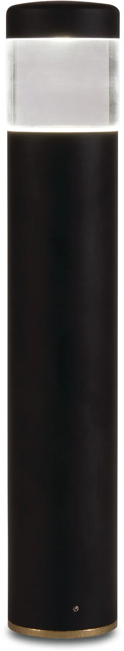 Hunter FXLuminaire Path light aluminium sort type PM-ZDC-E-FB bollard designer plus luxor ZDC RGB/hvid