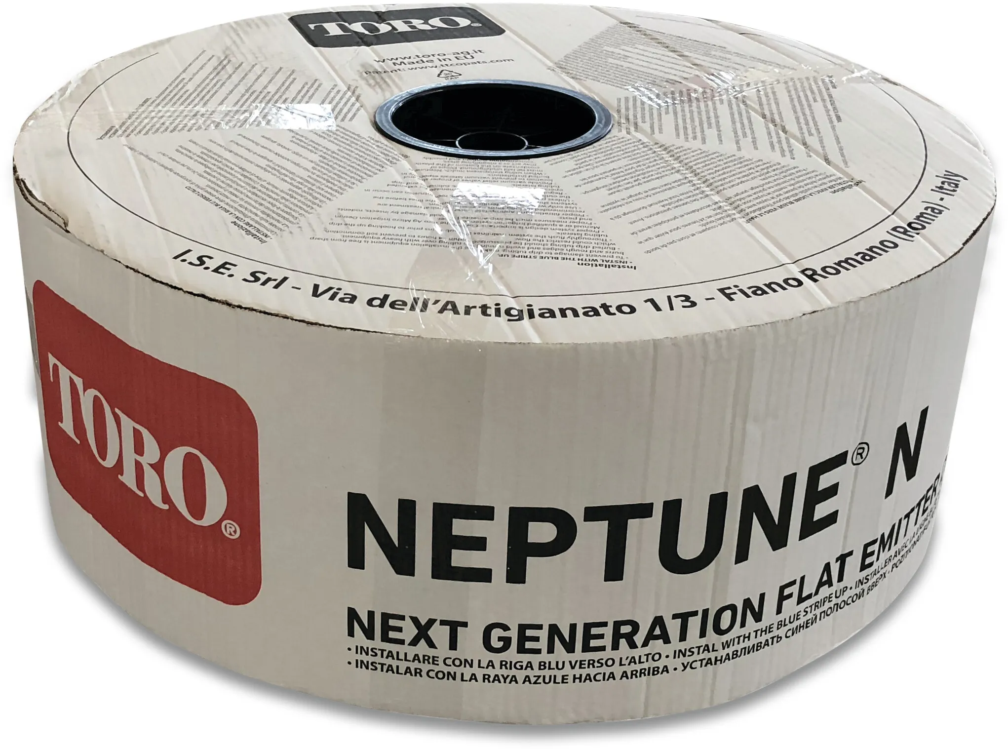 Toro Tropfschlauch PE 16 mm x 8mil 1,2ltr/h 20cm Schwarz 2700m Typ Neptune N