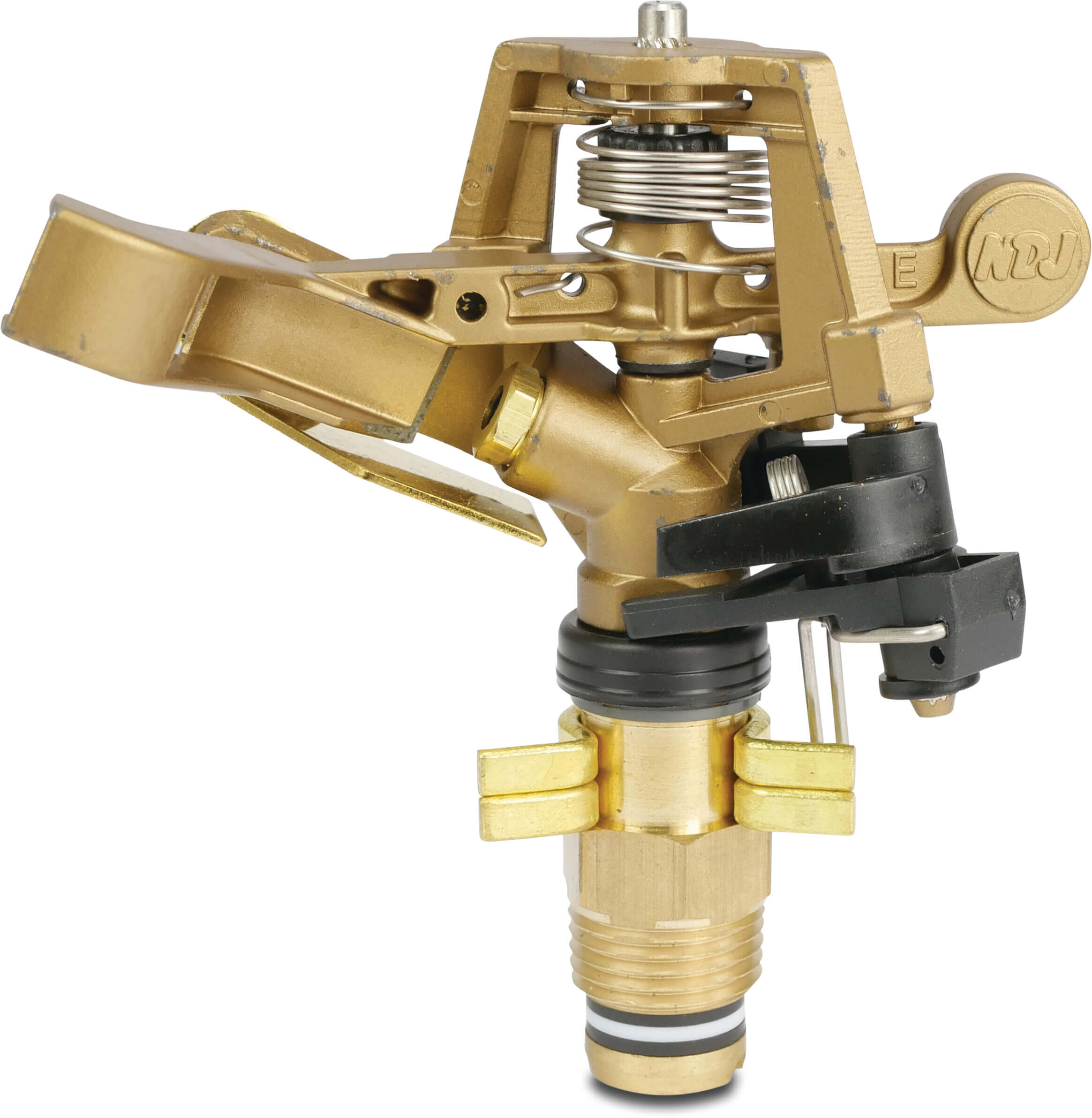 NaanDan Part circle sprinkler brass 1/2" male thread 4,0 mm type 423 WP AG