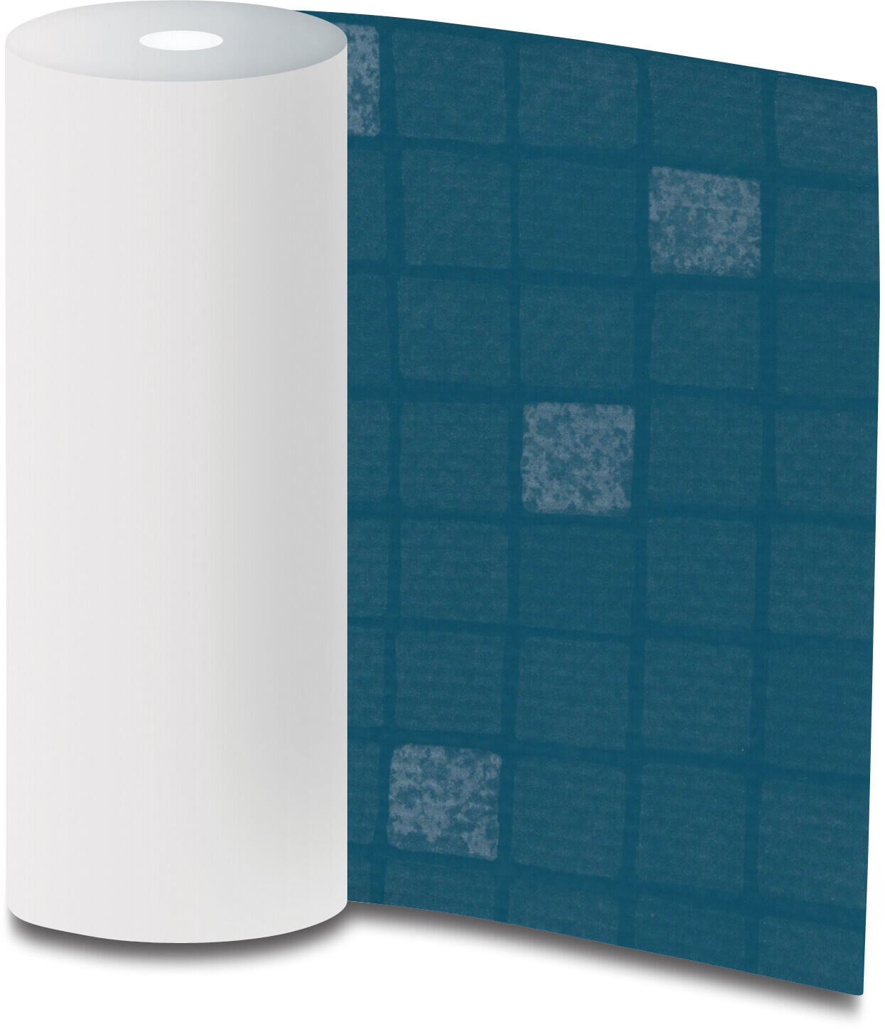 Elbe Exclusive Line Poolliner PVC silver lagoon 25m type Pearl 1.65m