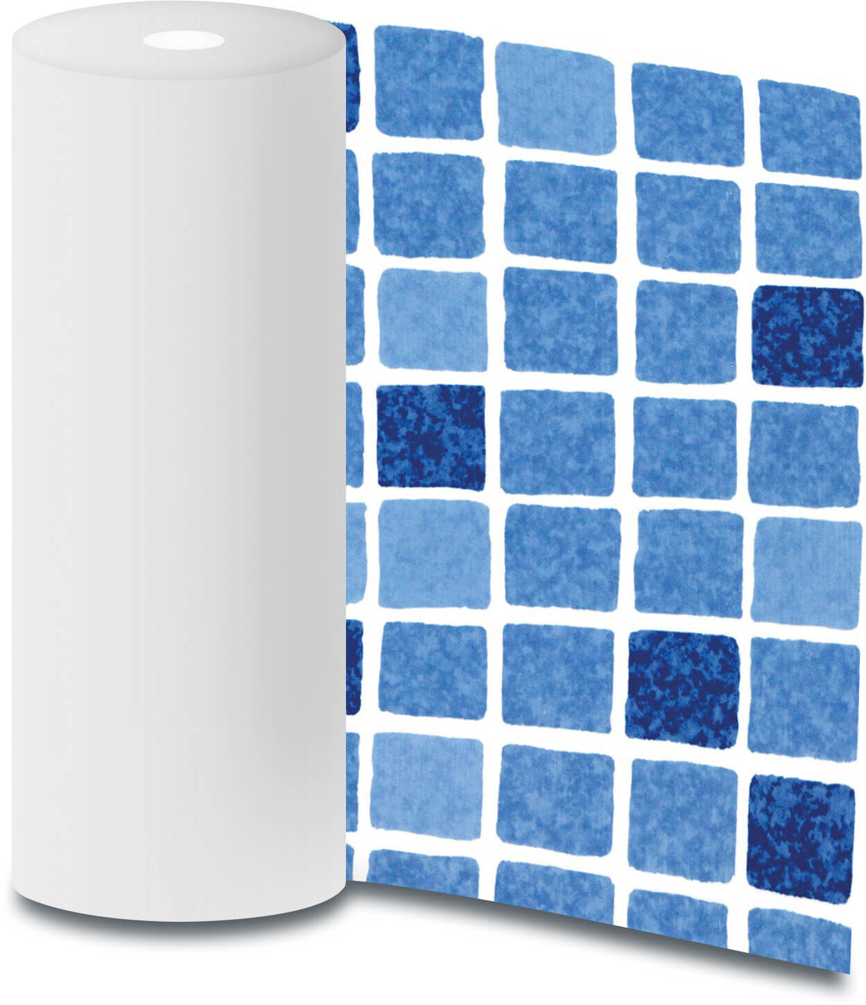 Elbe Premium Line Pool liner PVC blue mosaic 25m type Supra 1.65m