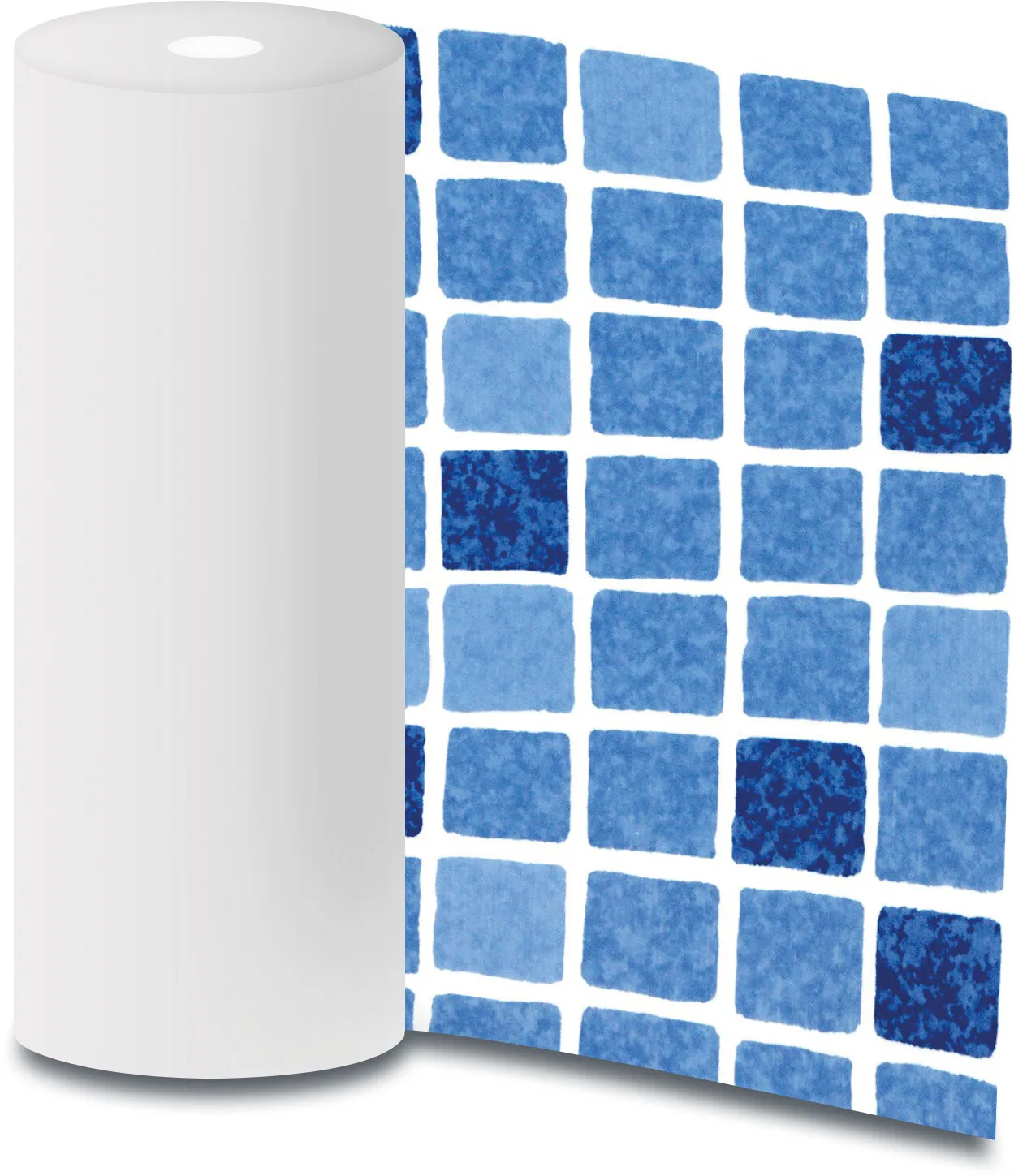 Elbe Premium Line Toile PVC blue mosaic 25m type Supra 1.65m