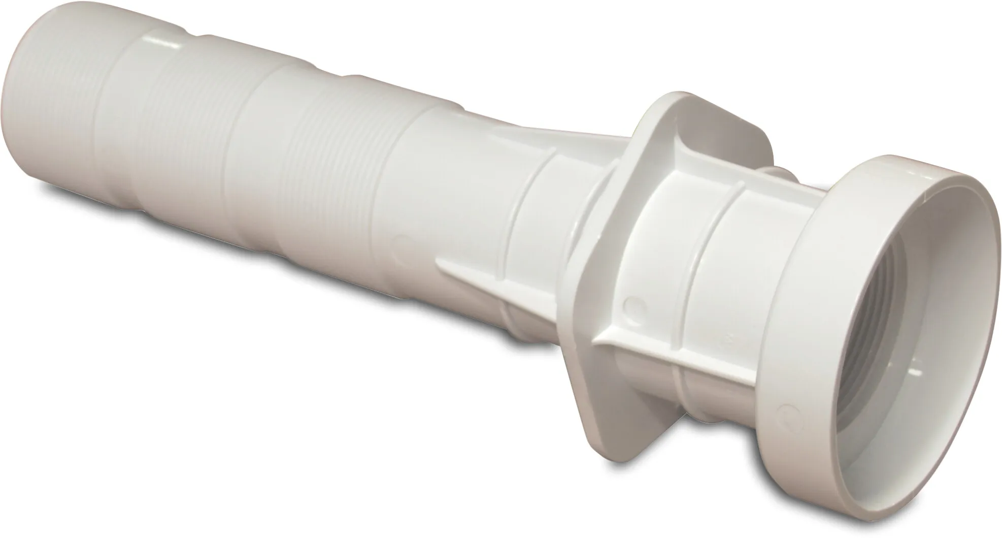 Weltico Wall conduit ABS 2" female thread x male thread white type Design