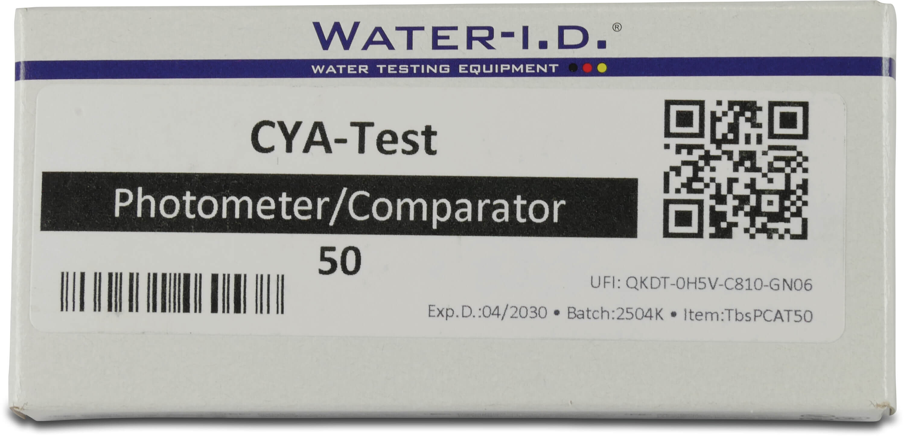 Pool-I.D. CYA test 50 stk.