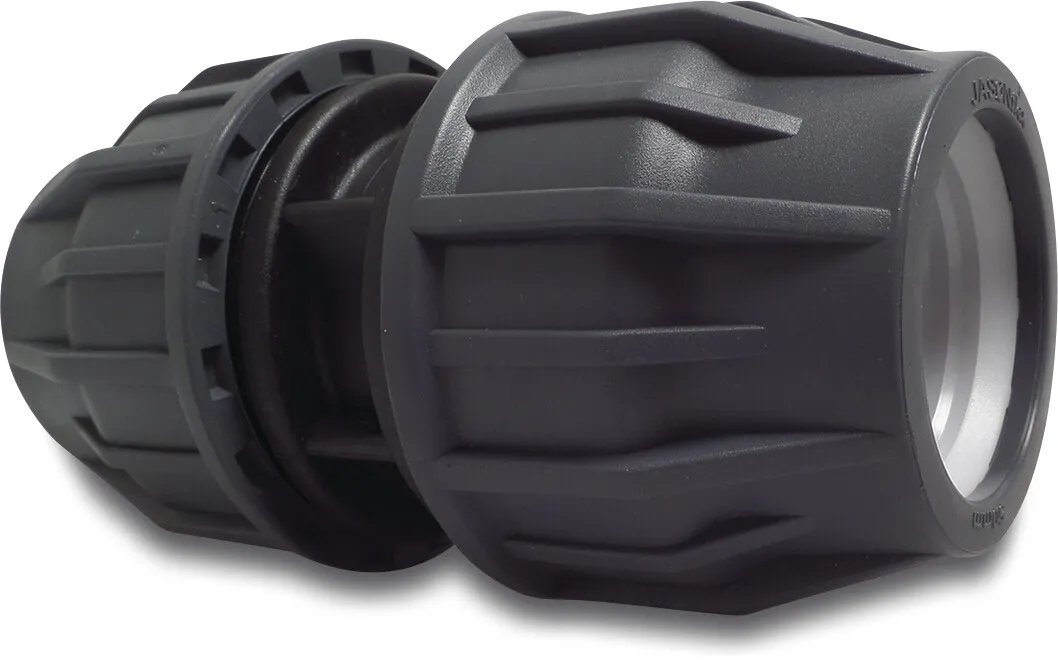 Jasonflex Socket PP 63 mm compression 16bar grey/black