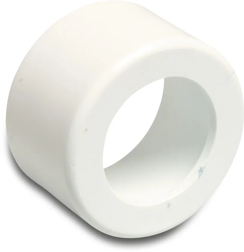 Reducer bush PVC-U 16 bar imperial glue spigot x imperial glue socket white
