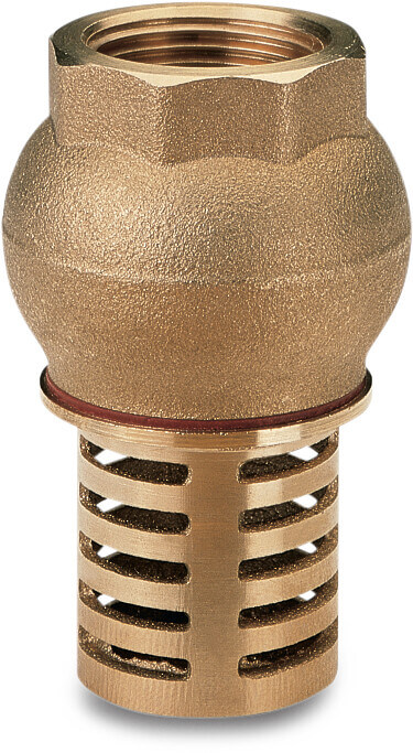 Itap Foot valve brass 1/2" female thread 10bar DN15 type 140