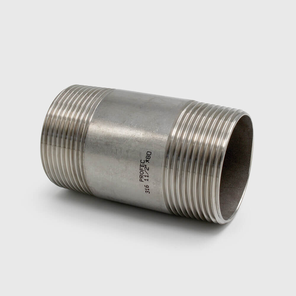 Profec Nr. 23 Raccord de tuyau acier inoxydable 316 1" filetage mâle 16bar 60 mm