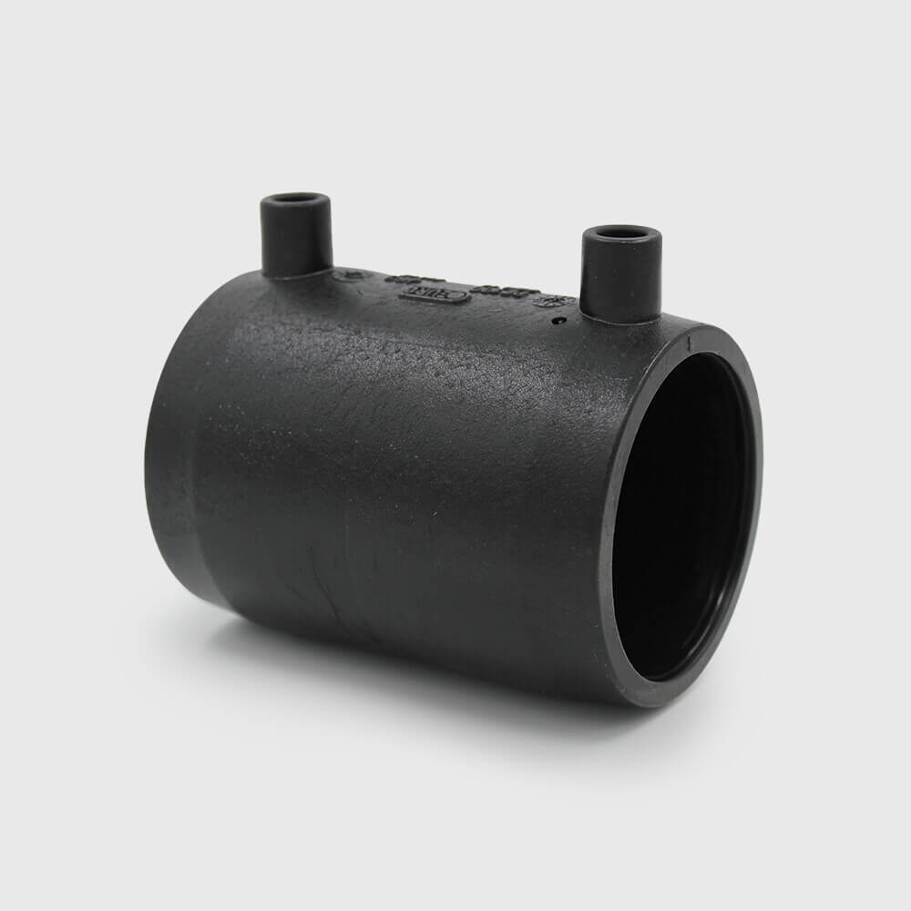 Profec Socket PE100 50 mm electrofusion socket SDR17 10bar 24VAC 6bar 10bar black DVGW