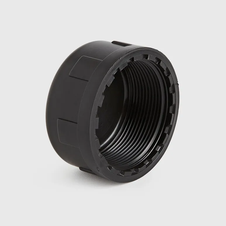 Cap PP 2" female thread 10bar black