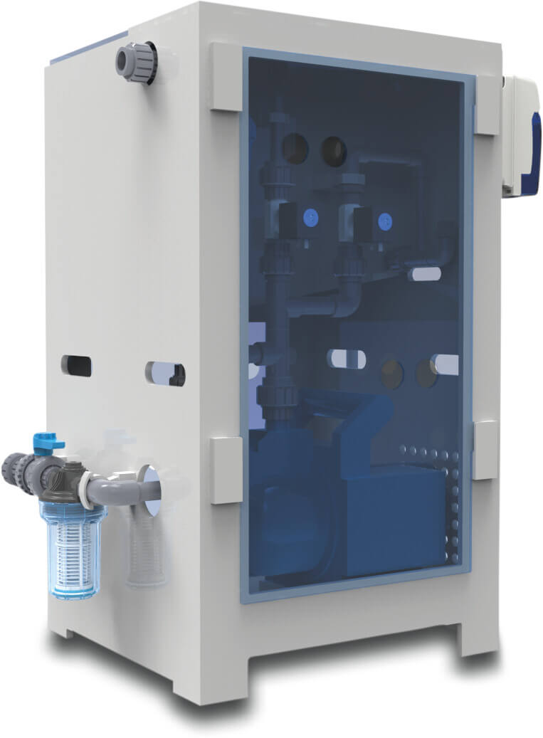 Seko Commercial pool control unit 3,5 barbar 230VAC type PoolFeeder tabs M