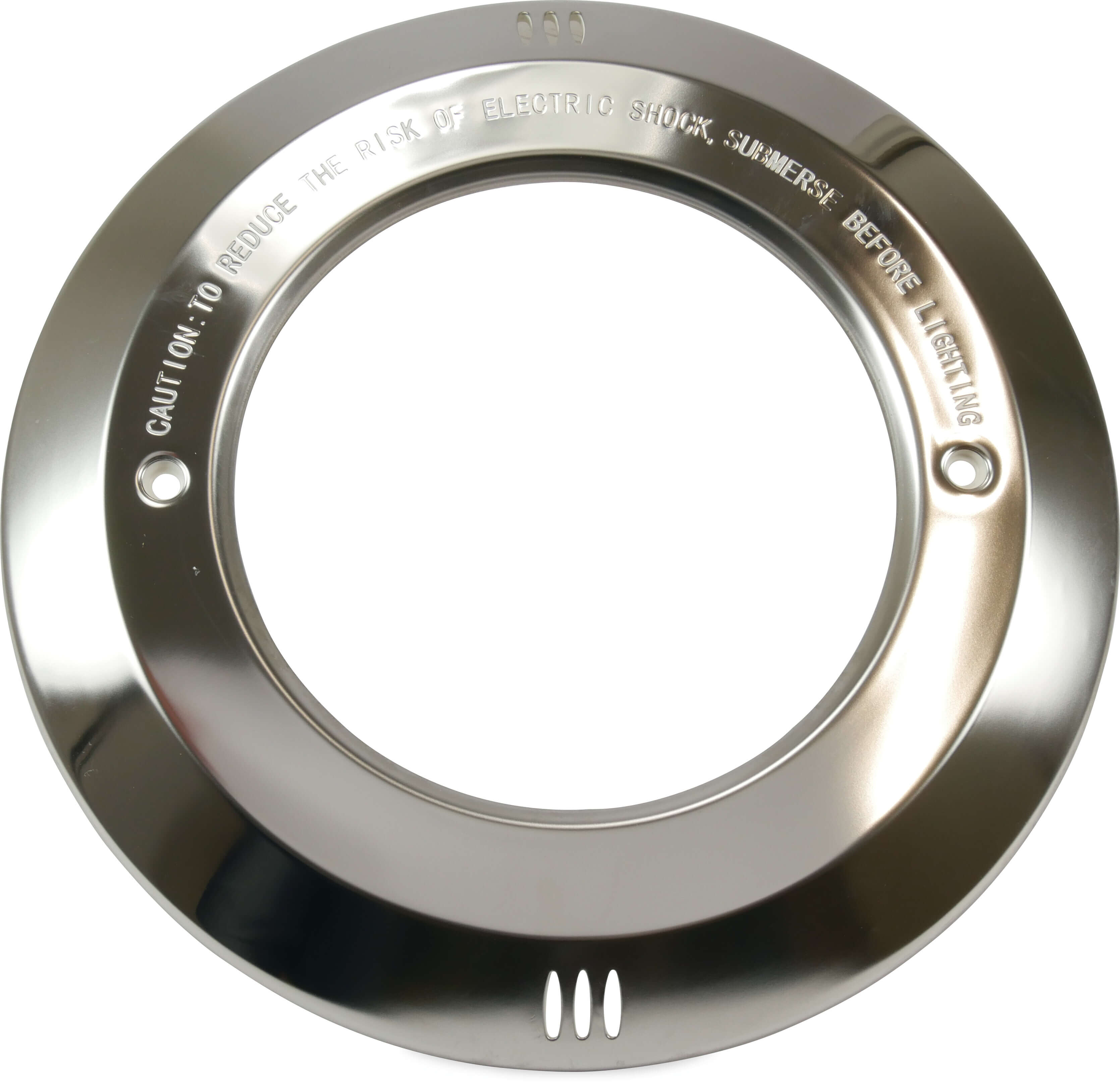 Flotide Vægflange til poollampe rustfri stål type NP300