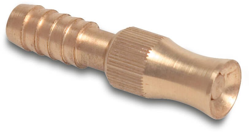 Spray nozzle brass 13 mm hose tail 10bar type 494
