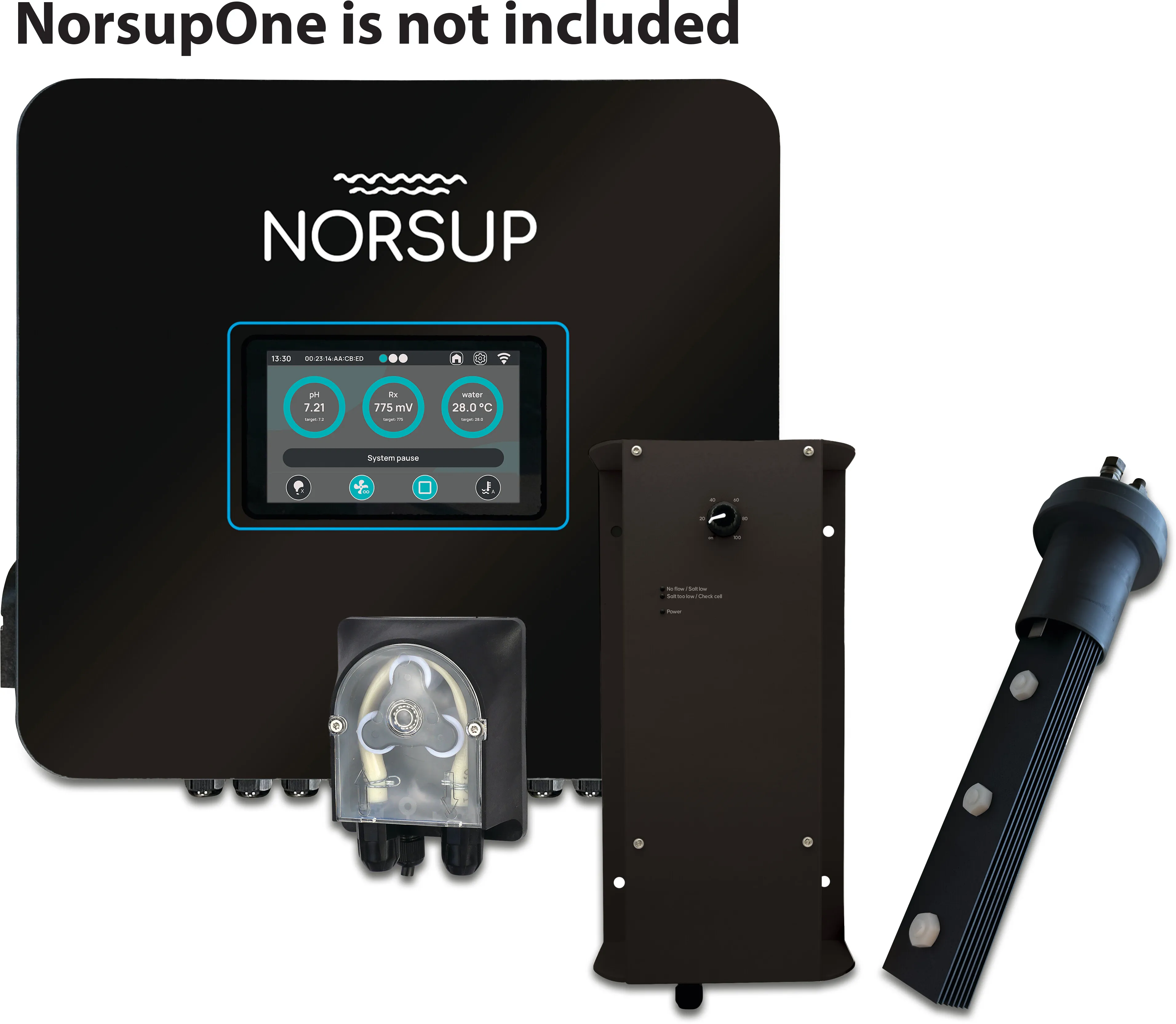 Norsup Water treatment kit pH + electrolysis compact type NorsupOne