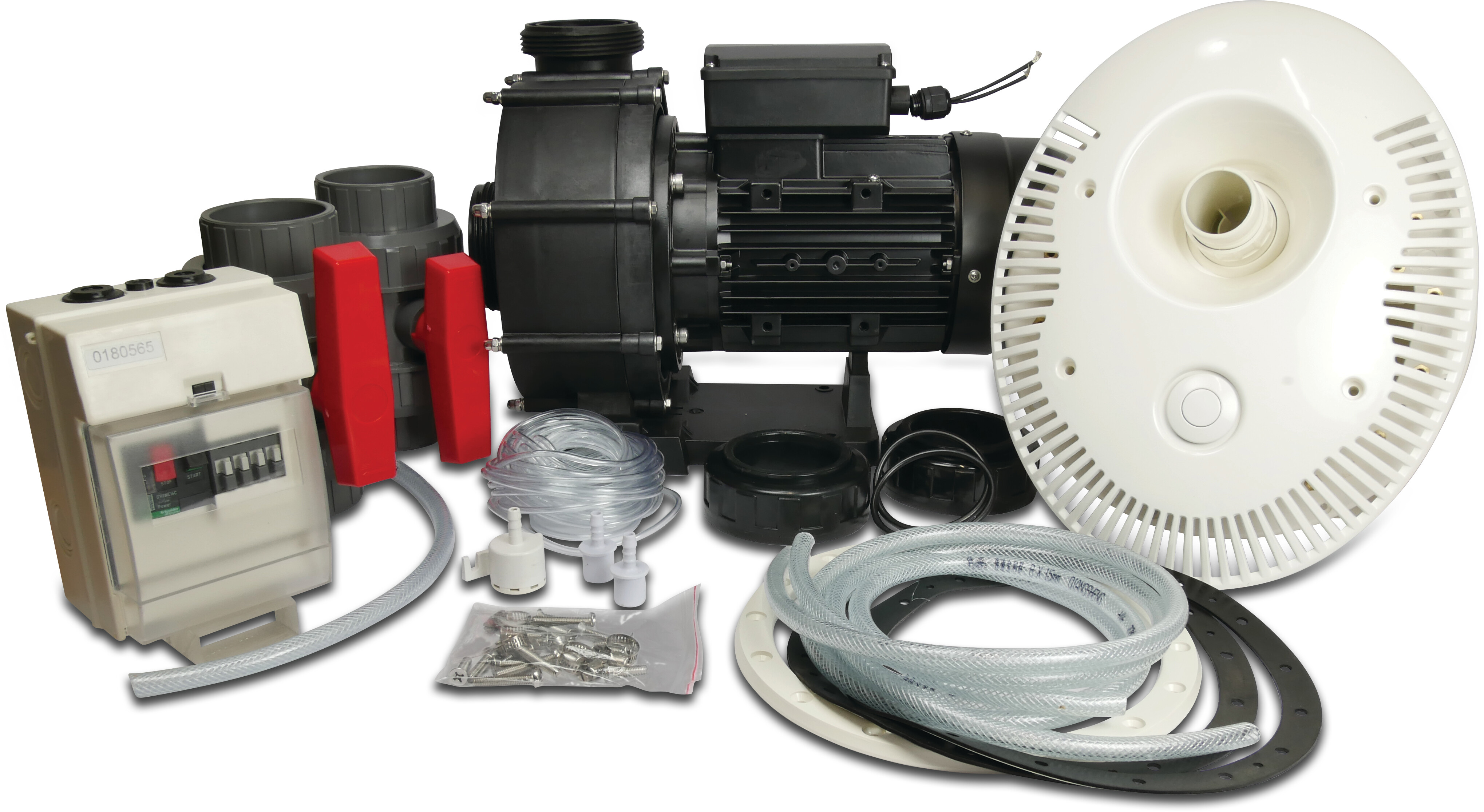 Tegenstroomset PP 75 mm lijmmof 230VAC type STP-2200