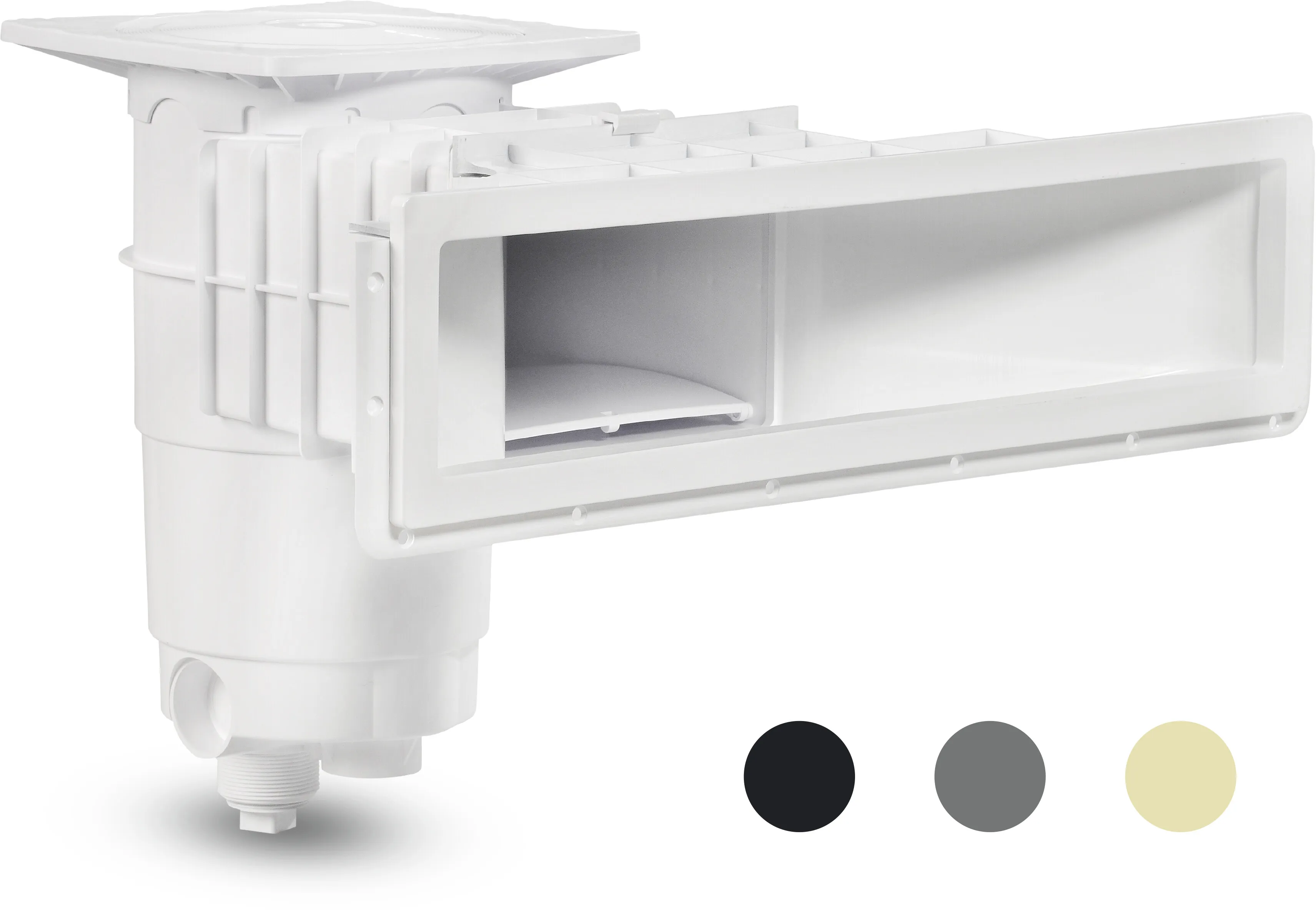 Weltico Skimmer ABS 1 1/2" x 2" female thread anthracite type A600 Design