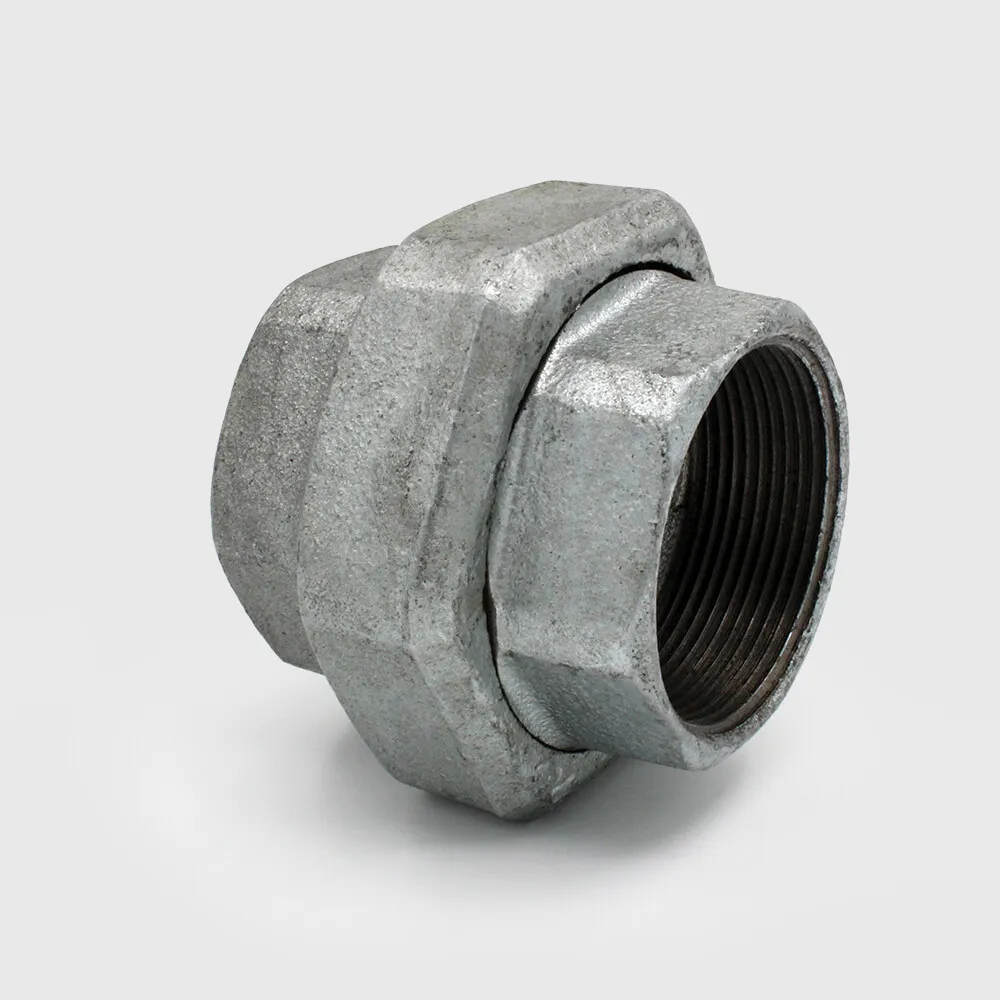 Profec Nr. 340 Union coupler cast iron galvanised 2" female thread 25bar DVGW type conical