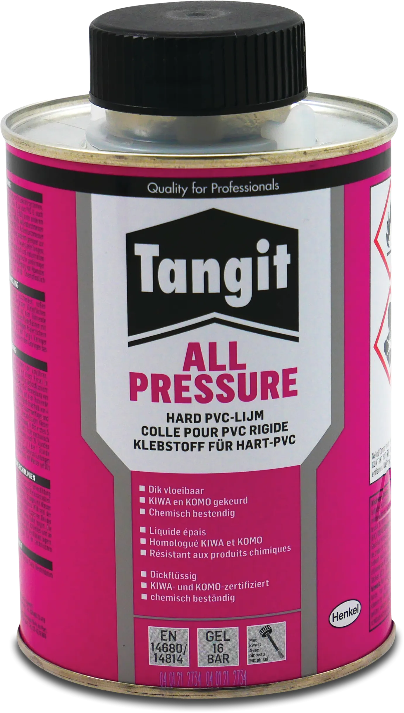 Glue, sealant & pipe mounting clips