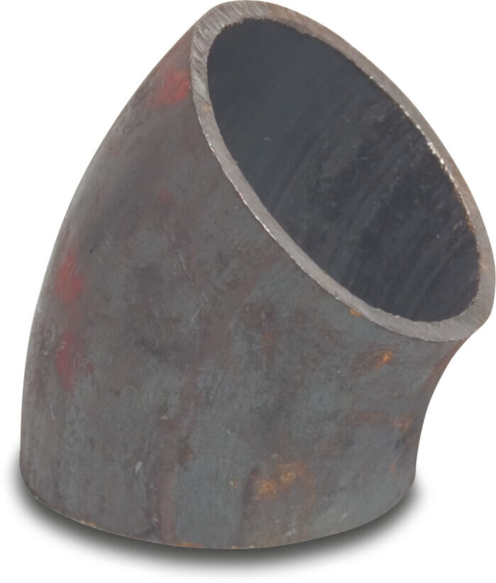 Welding bend 45° steel 60,3 mm x 60,3 mm x 2,9 mm butt welding