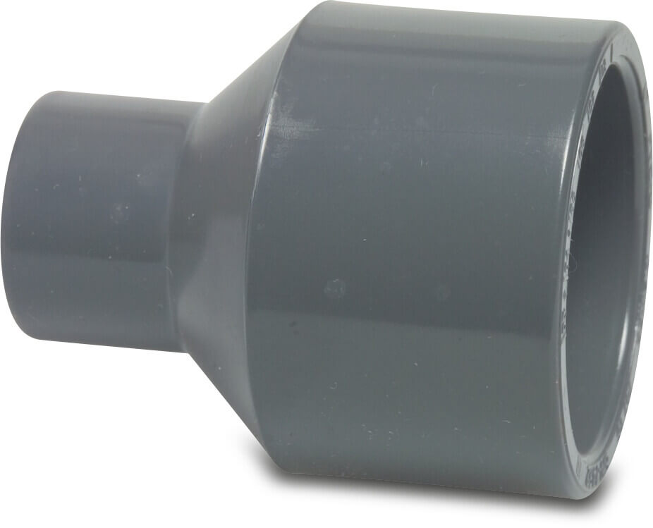 Reduziermuffe PVC-U 25/20 mm x 16 mm Klebestutzen/Klebemuffe x Klebemuffe 16bar P1