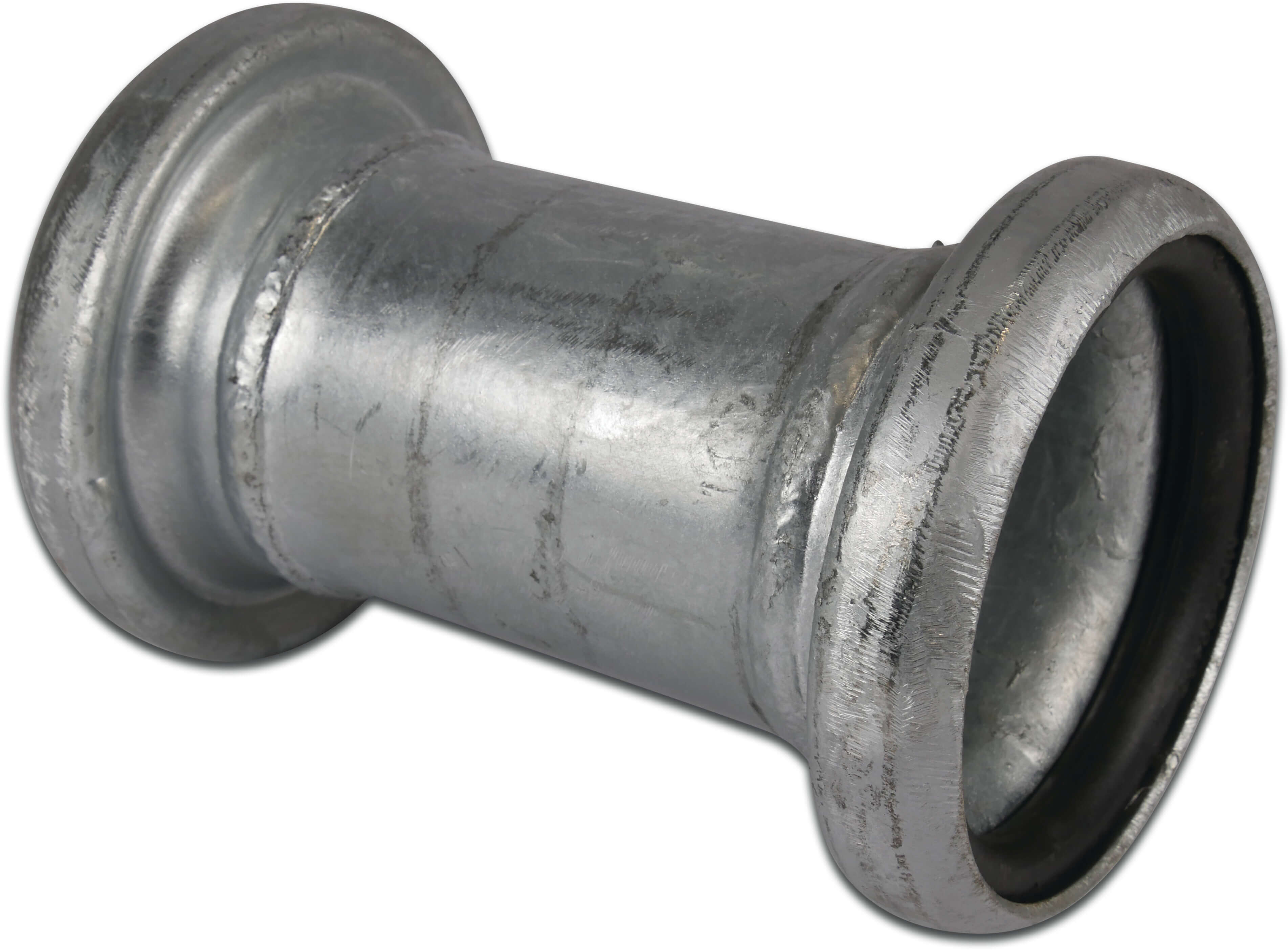 Lynkobling stål galvaniseret 159 mm hun-del Bauer 10bar type Bauer