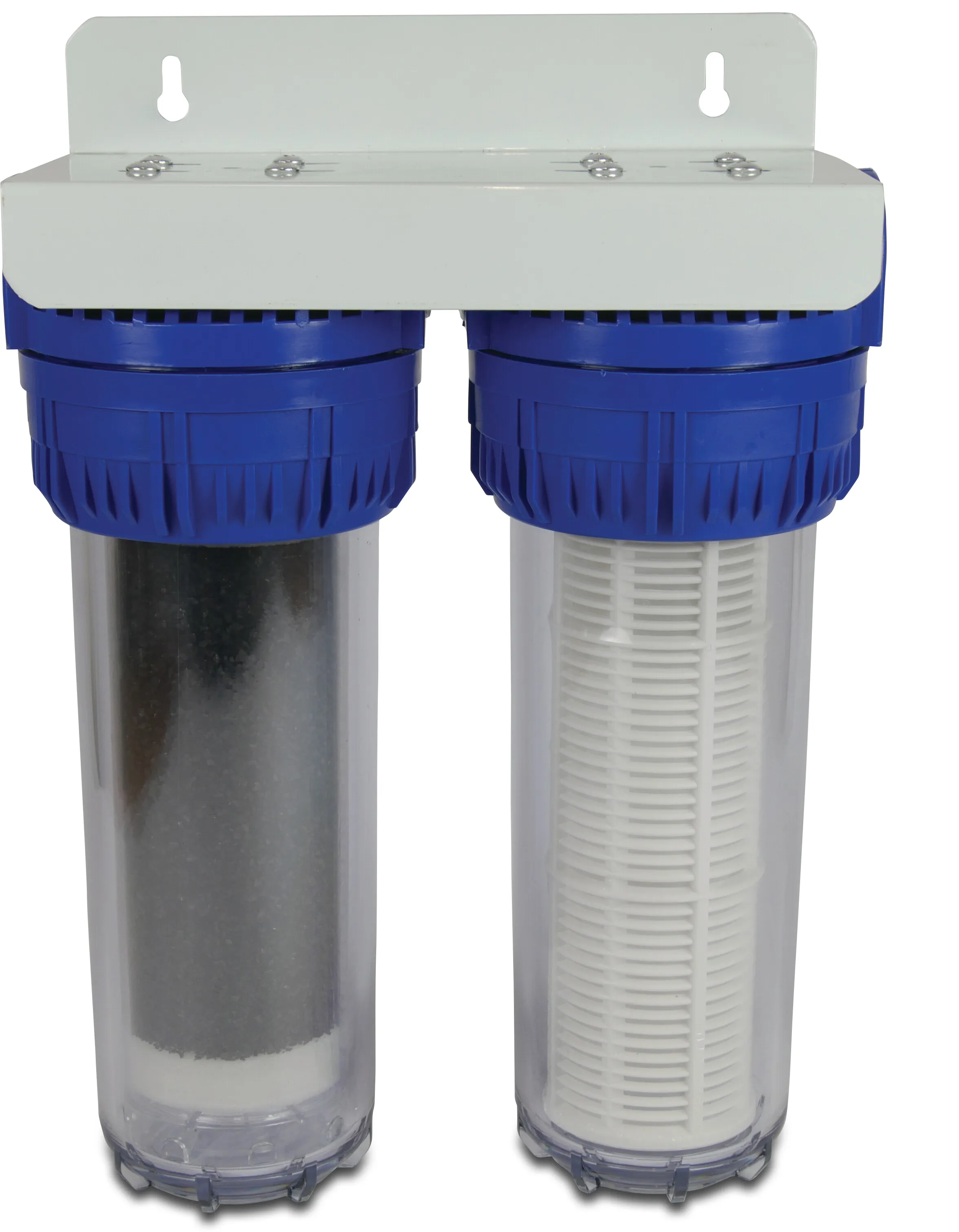 Profec Cartridge filter plastic 3/4" female thread 8bar 60micron polyester gauze type Douplex