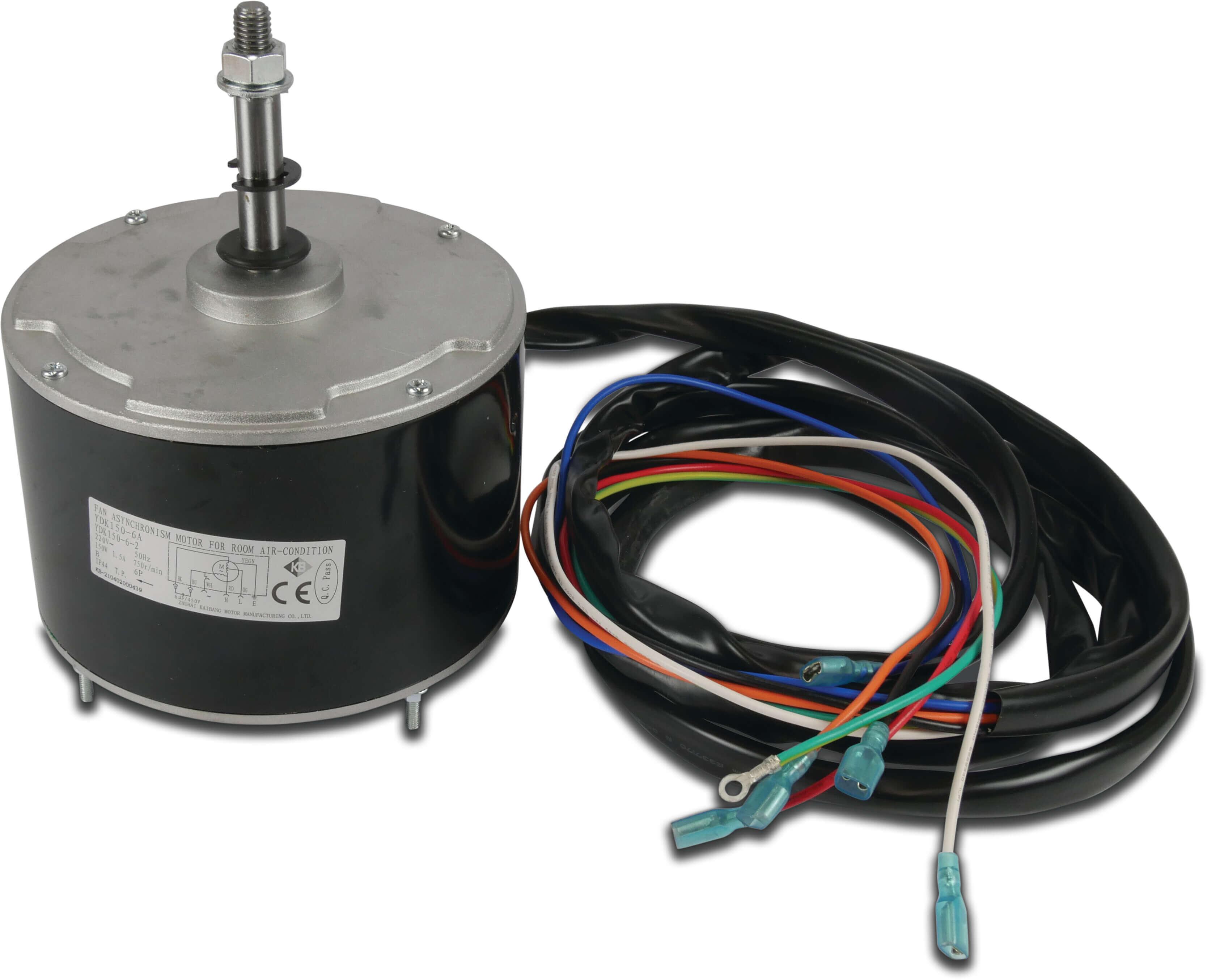 Axial fan motor 150W YDK150-6-2 type vertical with fan capacitor
