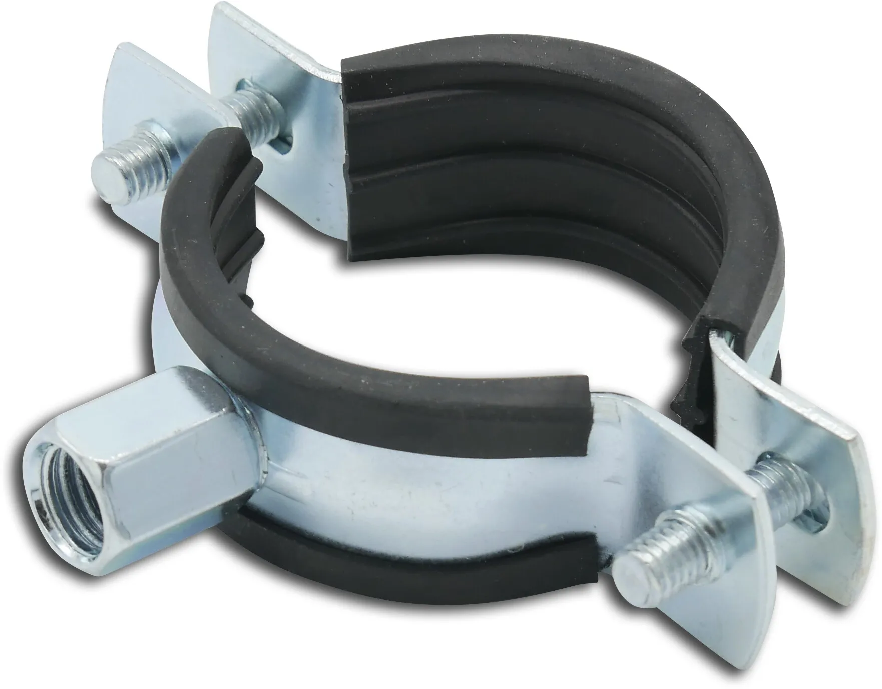 Profec Collier de fixation acier filetage femelle type 2-pièces