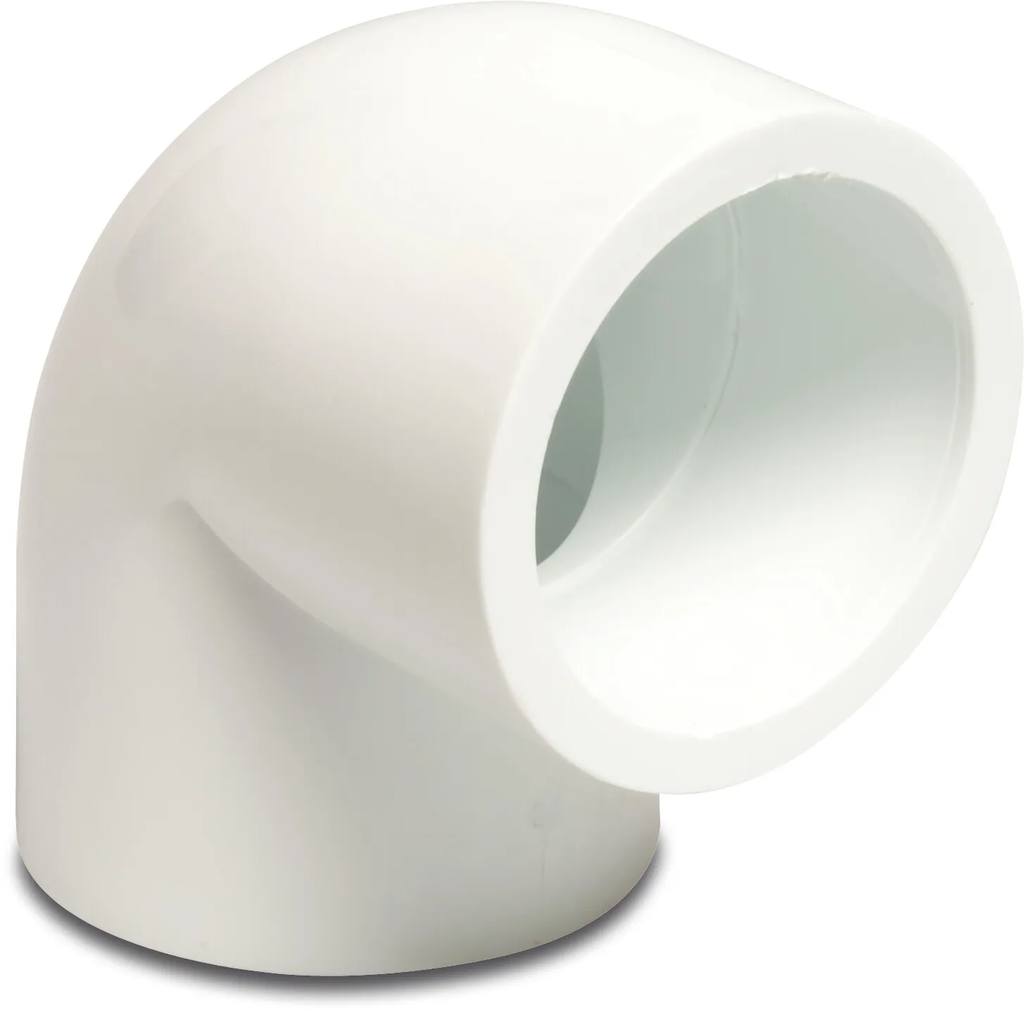 Elbow 90° PVC-U 16 bar imperial glue socket white