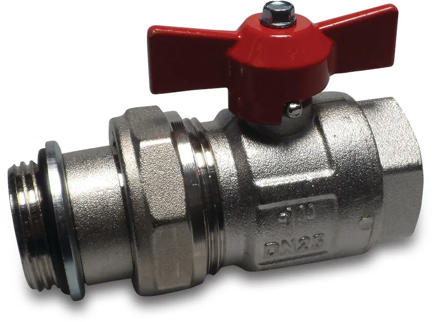 Itap Kogelkraan messing 1" buitendraad x binnendraad 40bar type 98S