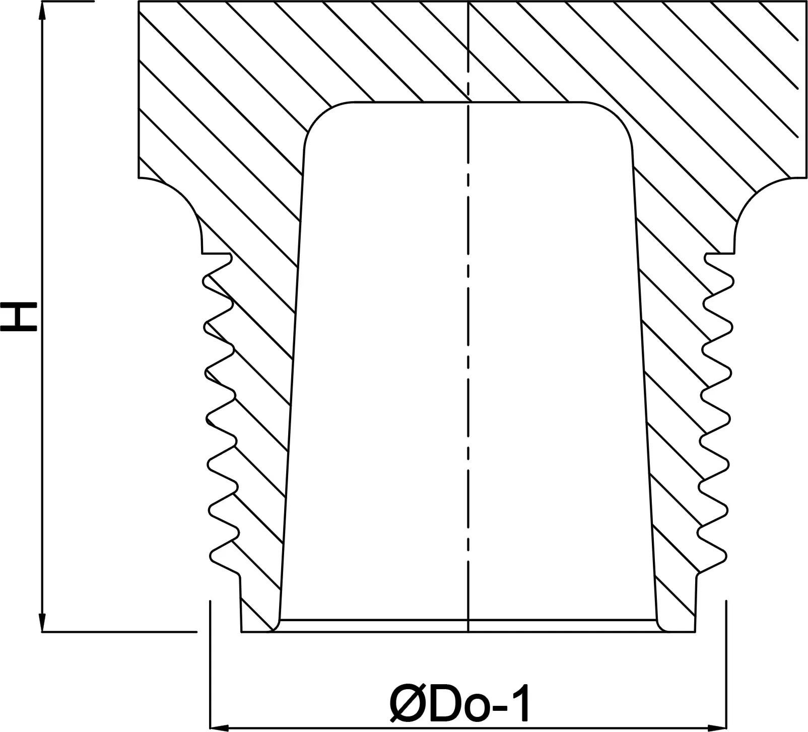 Profec Prop PVC-U 3/8" udvendig gevind 10bar grå