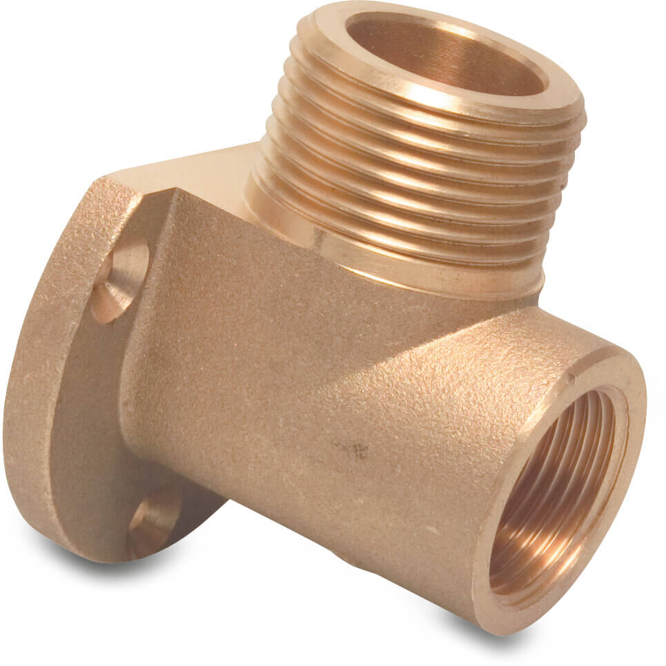 Profec Nr. 471 Deck elbow brass 12,5 bar male thread x female thread