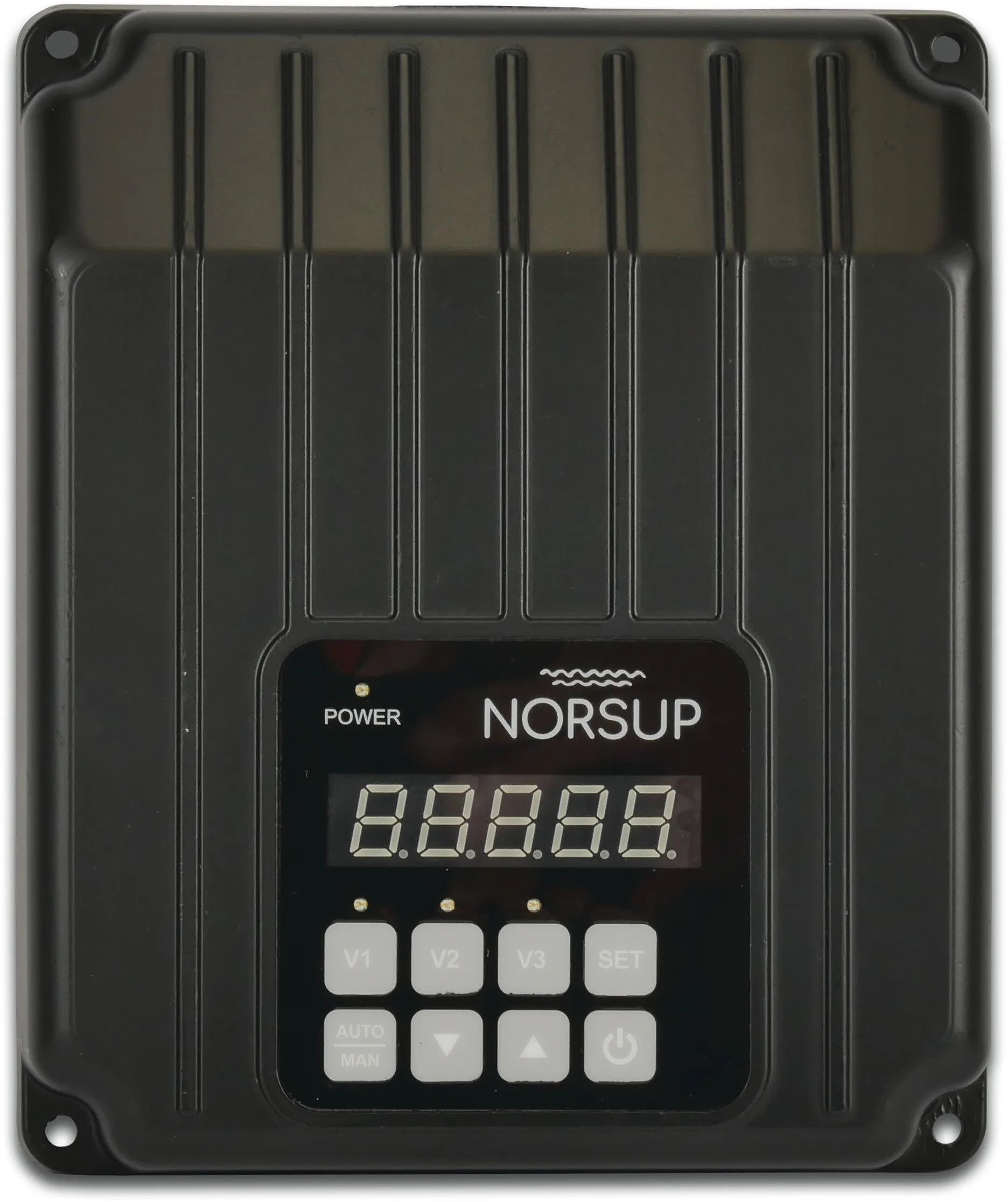 Terminal box cover with control panel