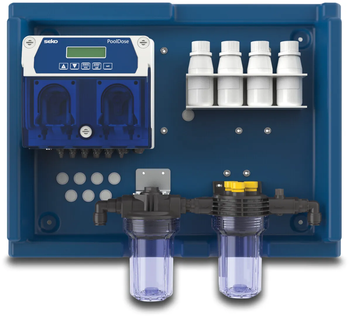 Seko Automatic dosing system 1.5bar type PoolDose Panel pH-ORP-CL