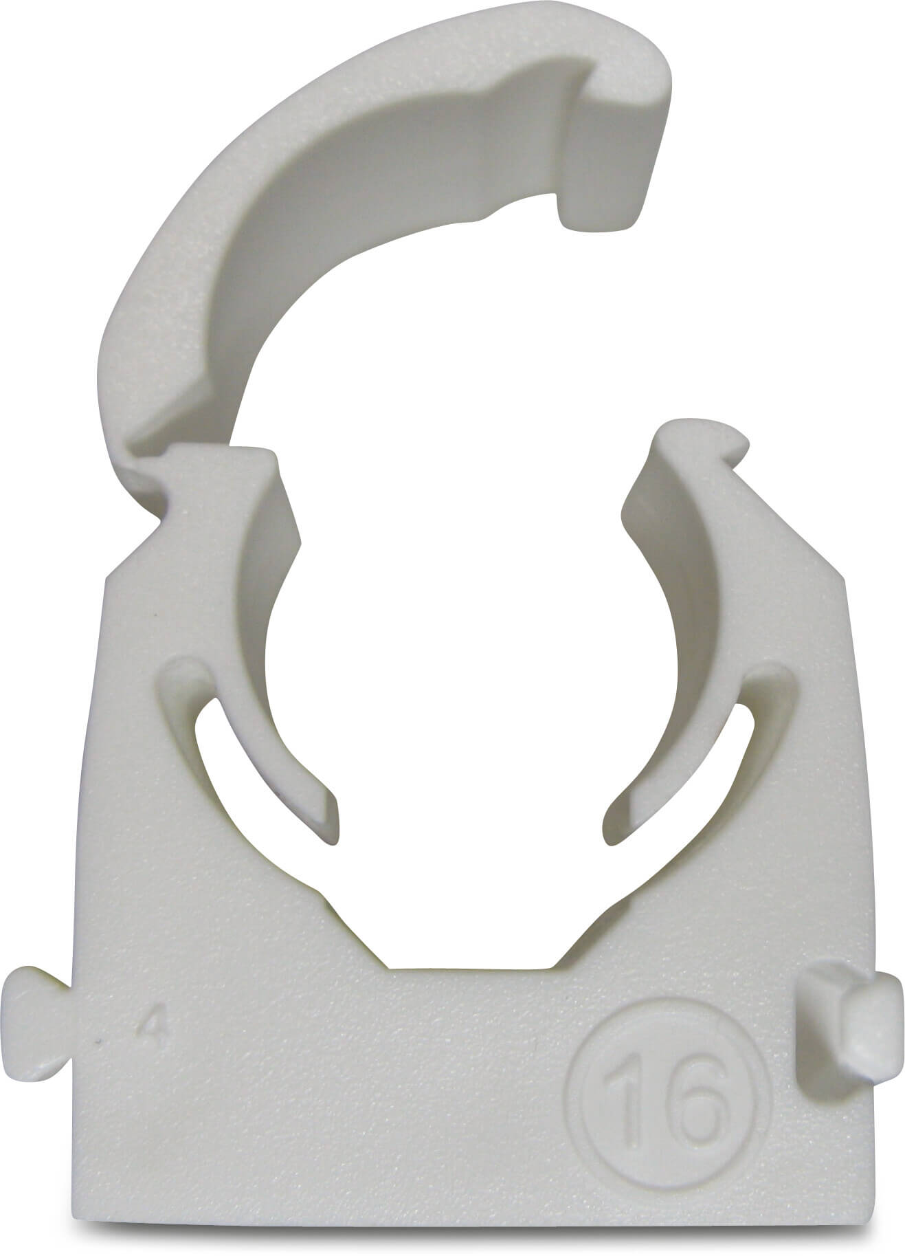 Speedfit Rørbærer POM 15 mm hvid type med klemme