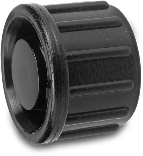 VDL Kappe PP 16 mm Klemm Schwarz