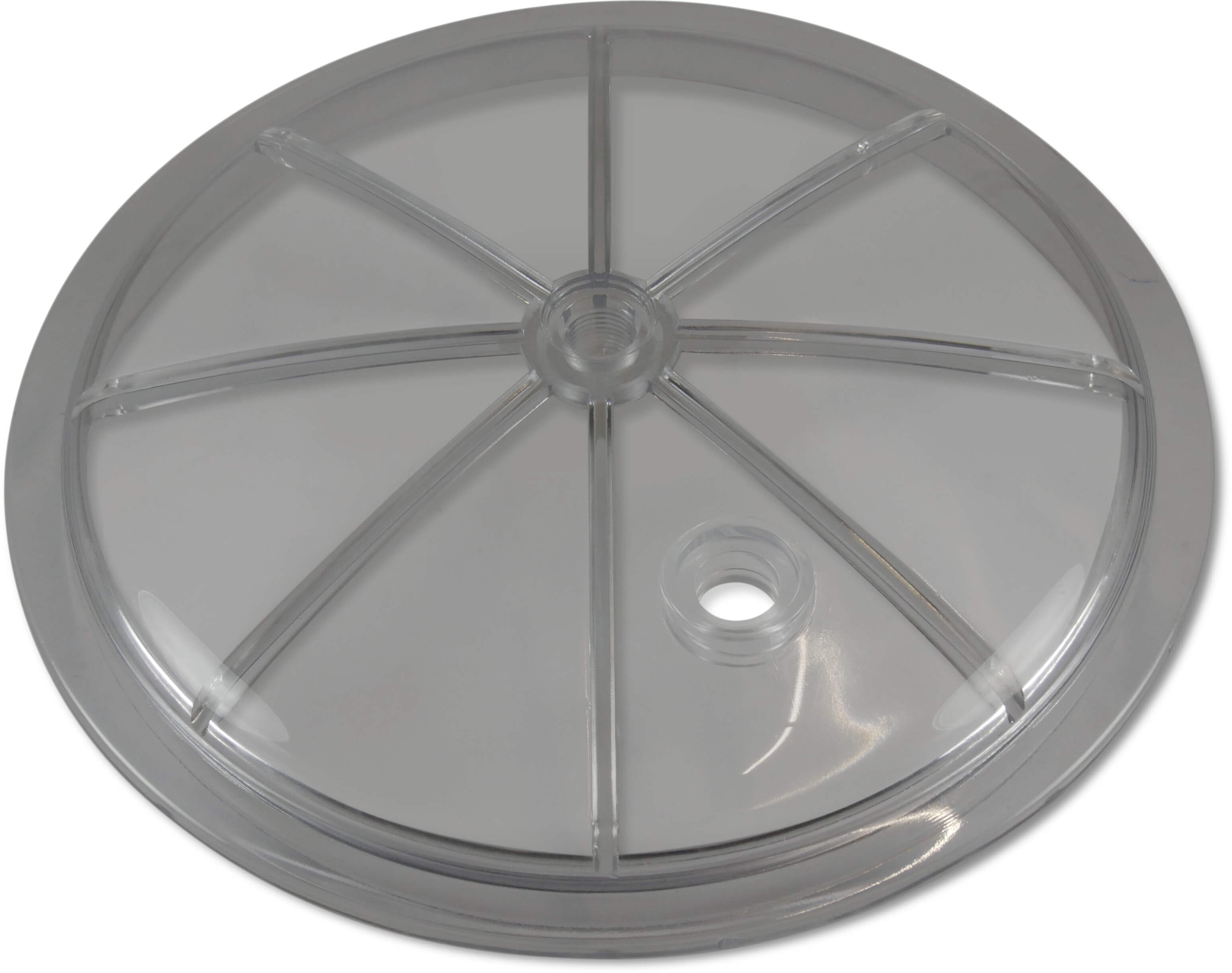 Transparent filter cover dia 200 mm
