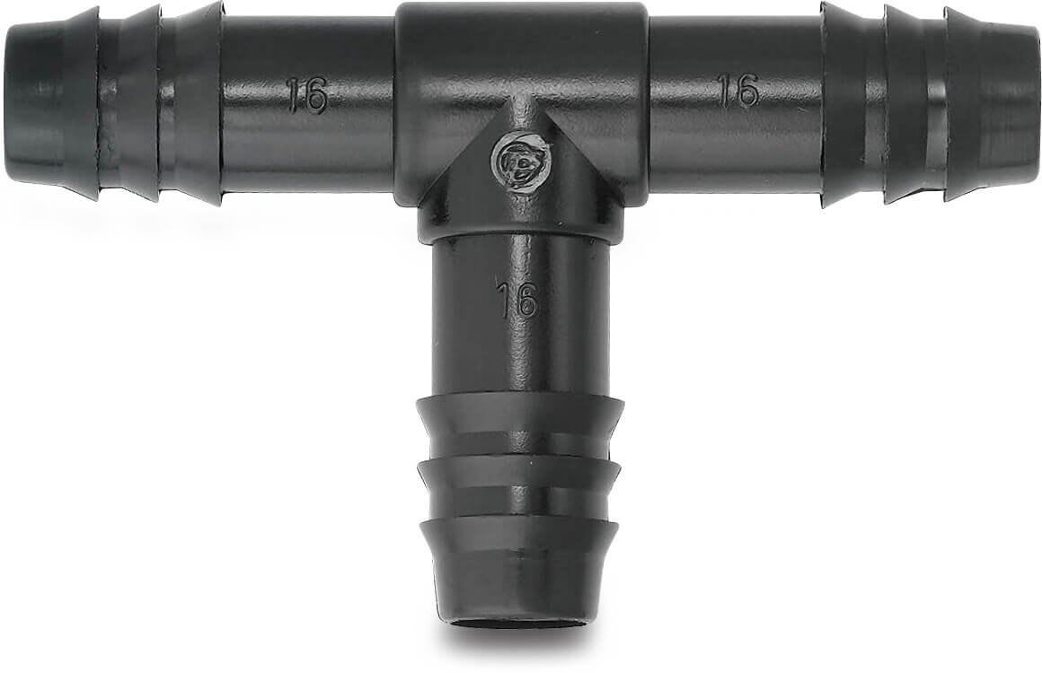 Tavlit T-piece 90° PP 8 bar barbed
