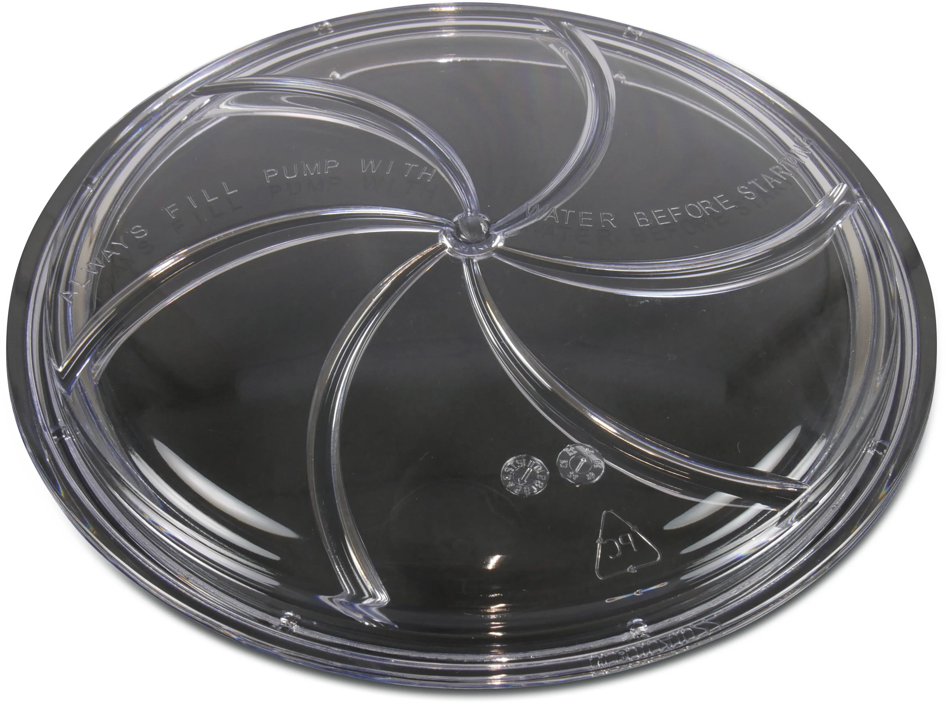 Transparent lid SB pump