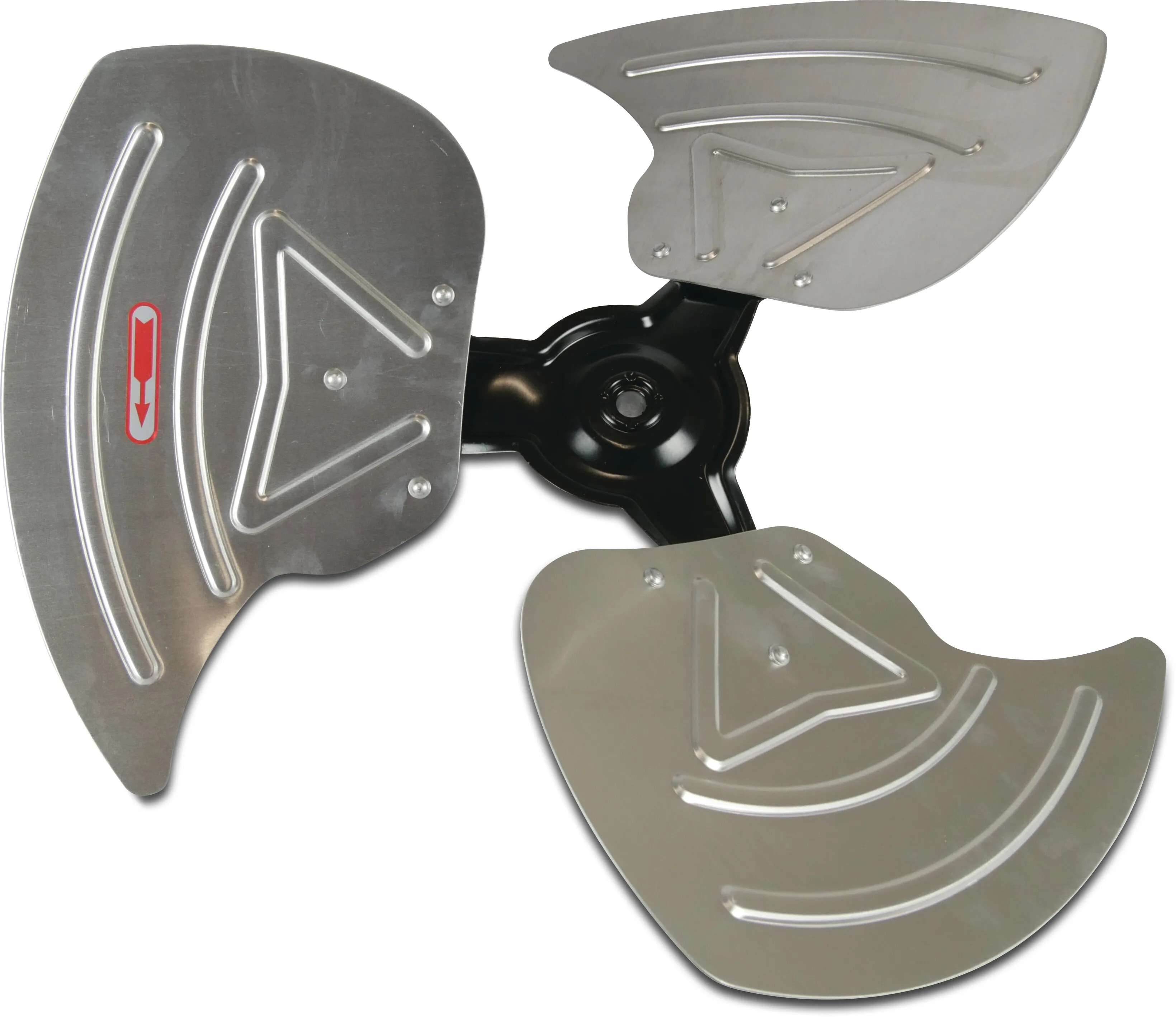 Fan blade aluminum F522mm x 140mm, 12mm hole anticlockwise